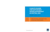 Climate Change and Sustainable Water Management in Central Asia
