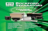 full line catalog - Rockford Separators