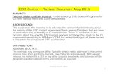 ESD Control – Revised Document May 2013