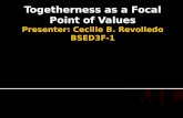 8. revolledo, cecille togetherness as a focal point of values