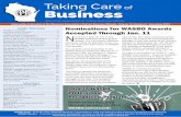 Taking Care of Business December 2015