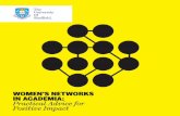 Women's Networks in Academia: Practical Advice for Positive Impact