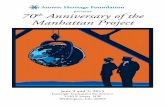 70th Anniversary of the Manhattan Project