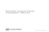 NX-6V2 Control Panel Installation Manual