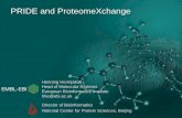 The Proteome Xchange Consortium