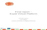 Final report – Expat Virtual Platform