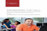 Answering the Call: Institutions and States Lead the