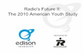 The Edison Research American Youth Study 2010 - Part One: Radio's Future