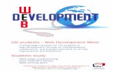 USI students - Web Development Minor