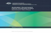 Australian Government Cloud Computing Policy
