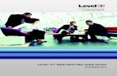 LEVEL 3SM WEB MEETING USER GUIDE