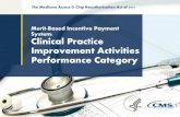 Clinical Practice Improvement Activities Performance Category