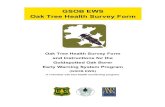 GSOB EWS Oak Tree Health Survey Form