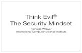 Think Evil® The Security Mindset