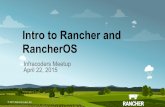 Intro to Rancher and RancherOS