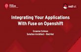 Integrating Your Applications With Fuse on Openshift