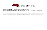 Red Hat CloudForms 3.1 Management Engine 5.3 User Guide