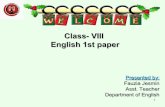 Class 8 english lesson  7 reaching bangkok