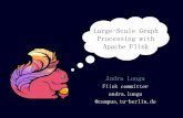 Large-Scale Graph Processing with Apache Flink
