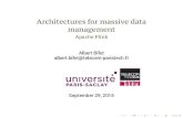 Architectures for massive data management - Apache Flink