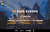 VR Days Europe - 2nd-edition.key