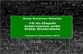 15 In-Depth Interviews with Data Scientists