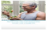 Nutrition Tips for Managing Your Type 2 Diabetes
