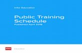 Infor Education Public Training Schedule