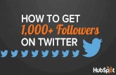 HOW TO GET 1000+ Followers