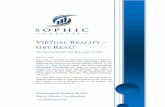 Virtual Reality: It's Real All Right