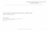 Folgerpedia - Folger Shakespeare Library