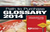 Path to Purchase GLOSSARY 2014