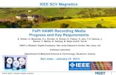 FePt HAMR Recording Media Progress and Key Requirements IEEE ...