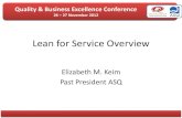 Using Lean Thinking in Service Industries
