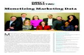 Monetizing Marketing Data: A Data-driven Approach to Marketing ...