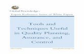 Tools and Techniques Useful in Quality Planning, Assurance, and ...