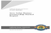 New Solar Homes Partnership Market Report - Staff Report