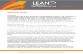 Lean Certification Mentoring Guide - SME