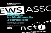 NCTJ Diploma in Multimedia Journalism