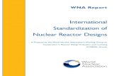 International Standardization of Nuclear Reactor Designs