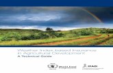 IFAD-WFP Weather Index-based Insurance in Agricultural ...