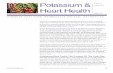 Potassium & Heart Health Fact Sheet