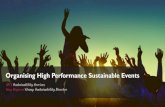High Performance Sustainable Events