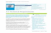 4.3 Technical Requirements