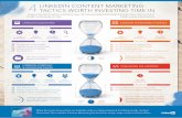 linkedin content marketing tactics worth investing time in