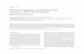 Natural Language Generation and Semantic Web Technologies