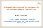 USDA Developed Technologies for Recovering Manure Phosphorus