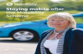 Staying mobile after the Motability Scheme Will download a ...