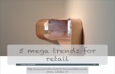 Chantelle Group 5 mega trends for Retail