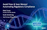 Avoid Fines & Save Money! Automakng Regulatory Compliance